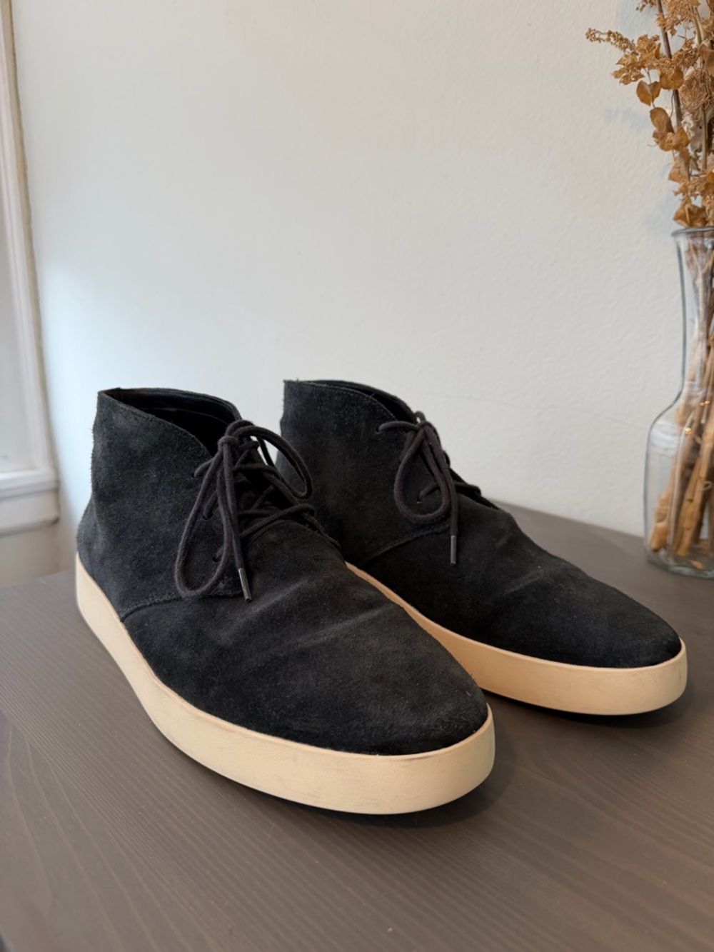 Everlane Chukka - Black Suede